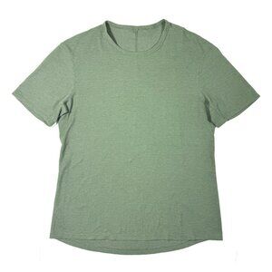 Lululemon Mens Thermal Waffle Knit Shift Stitch T-Shirt Sz Medium Short Sleeve